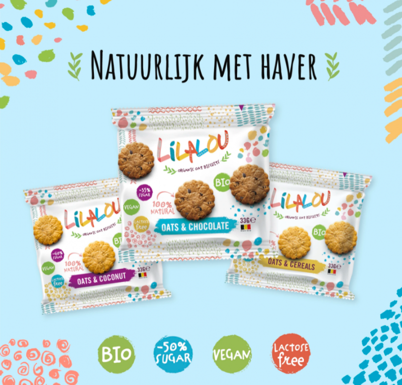 Lilalou koekjes - portieverpakking 33 g