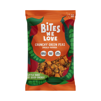 Bites we love crunchy peas paprika/Black pepper