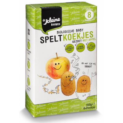 De kleine keuken biologische speltkoekjes