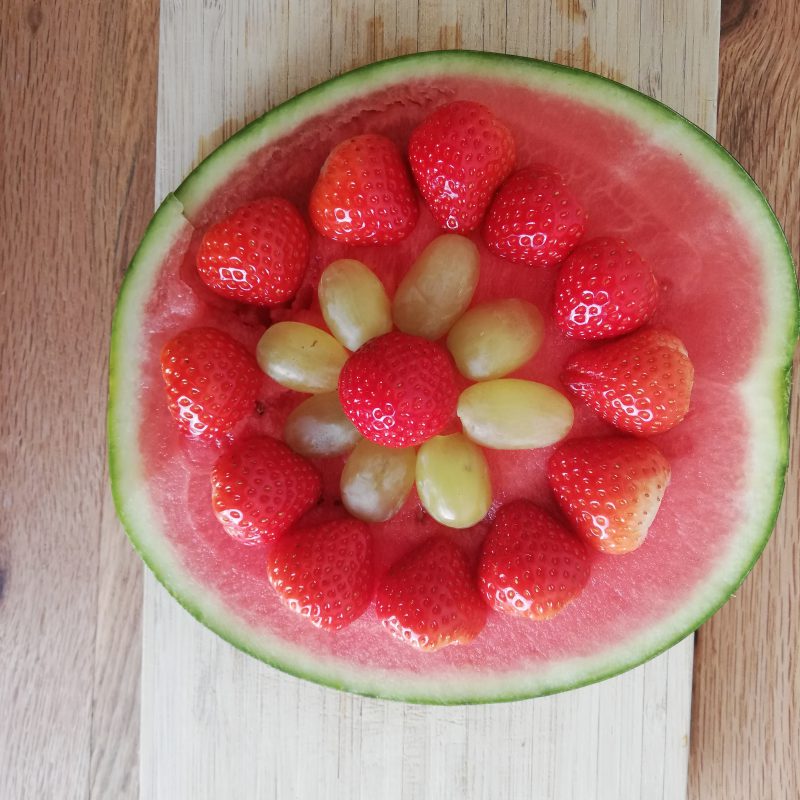 Zomers fruittaartje