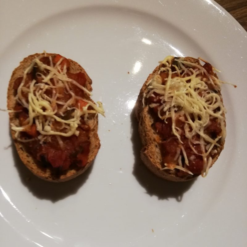 Volkoren mini pizza’s