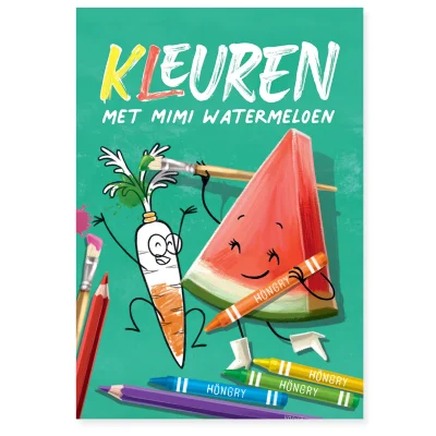 Kleur met Mimi watermeloen