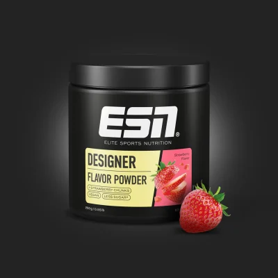 Designer Flaver powder Strawberry chunks